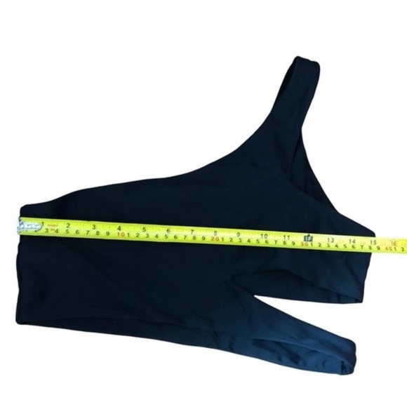 Michael Costello x Revolve Melani Swim Top Black Large - Picture 5 of 9